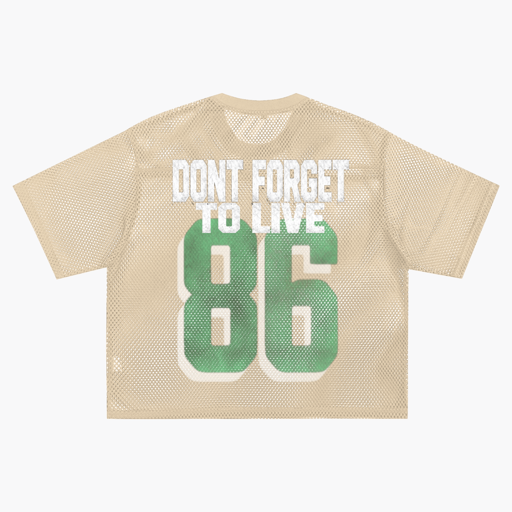 See-through Boxy Net T-Shirt