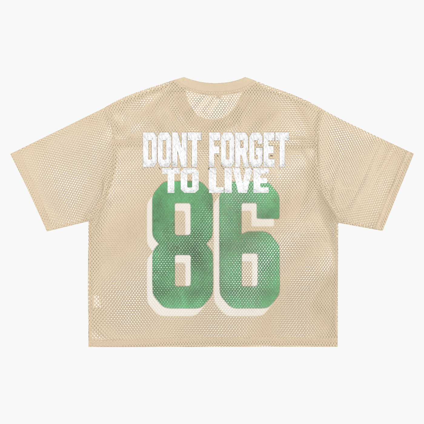 See-through Boxy Net T-Shirt