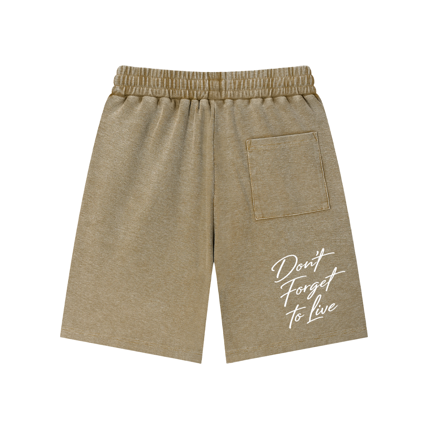 Set 2 Mineral Wash Waffle Knit Shorts