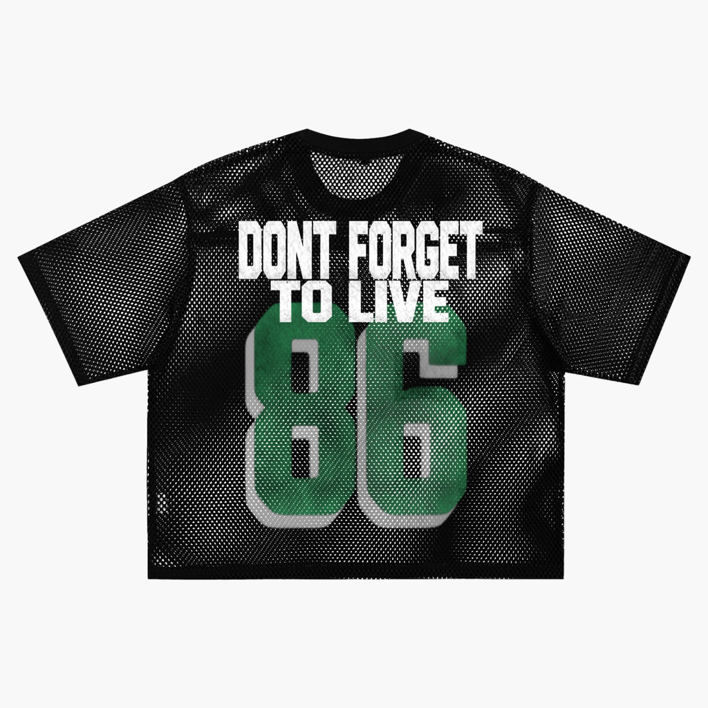See-through Boxy Net T-Shirt