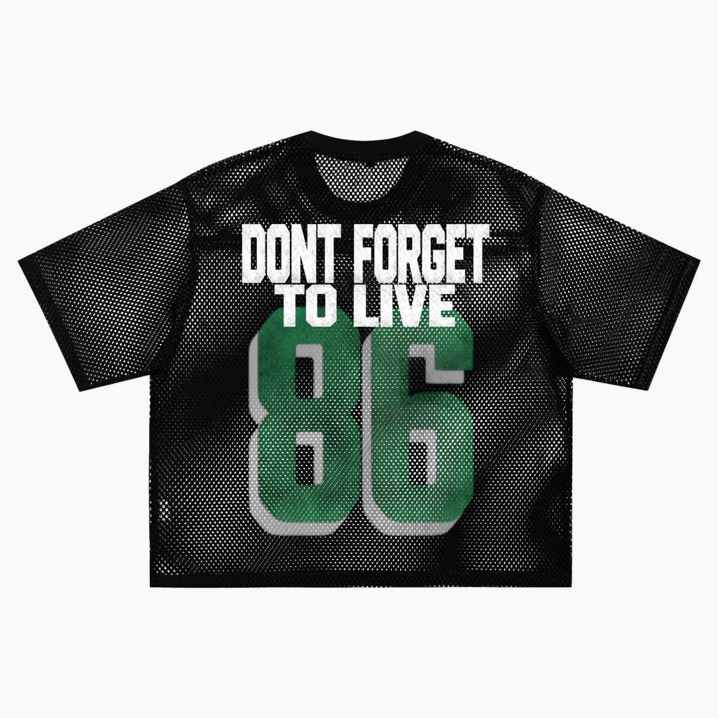 See-through Boxy Net T-Shirt