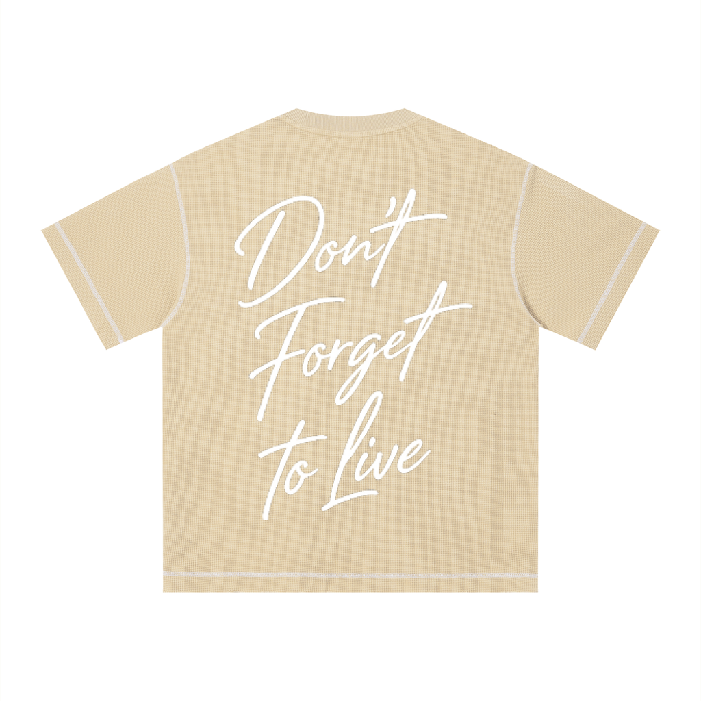 Set 1 Sunfade Waffle Boxy T-Shirt