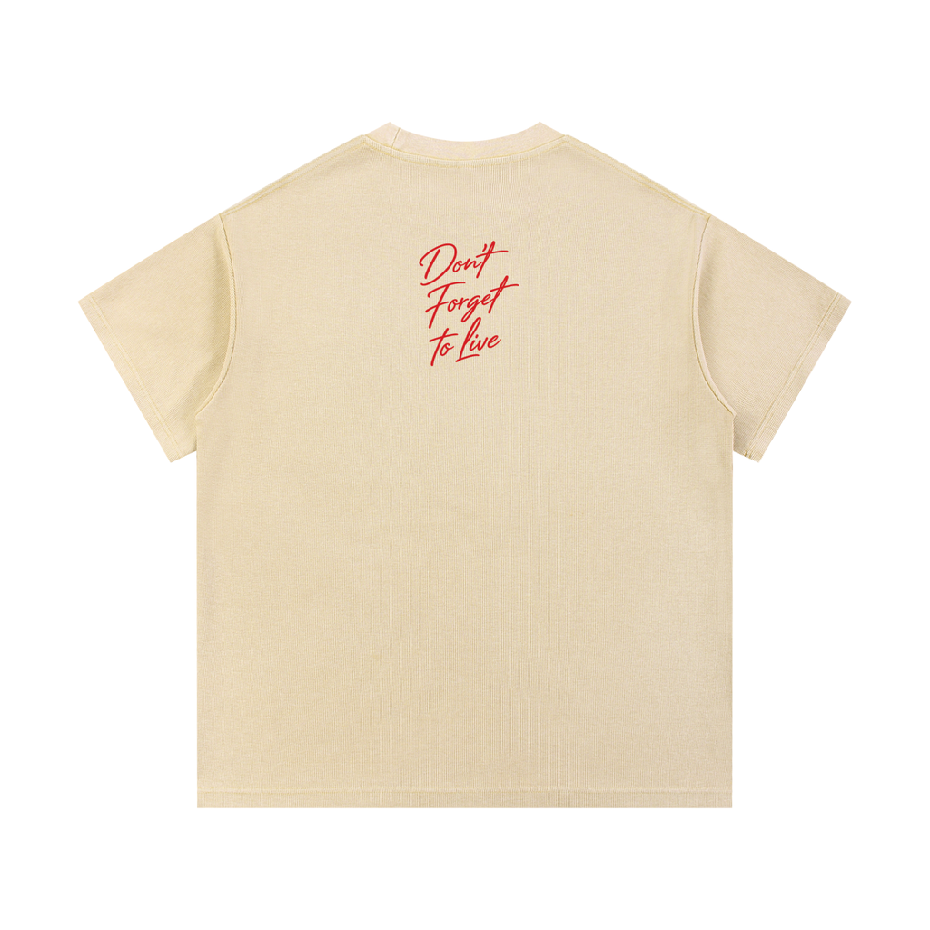 Grace everyday Script Waffle Knit T-Shirt