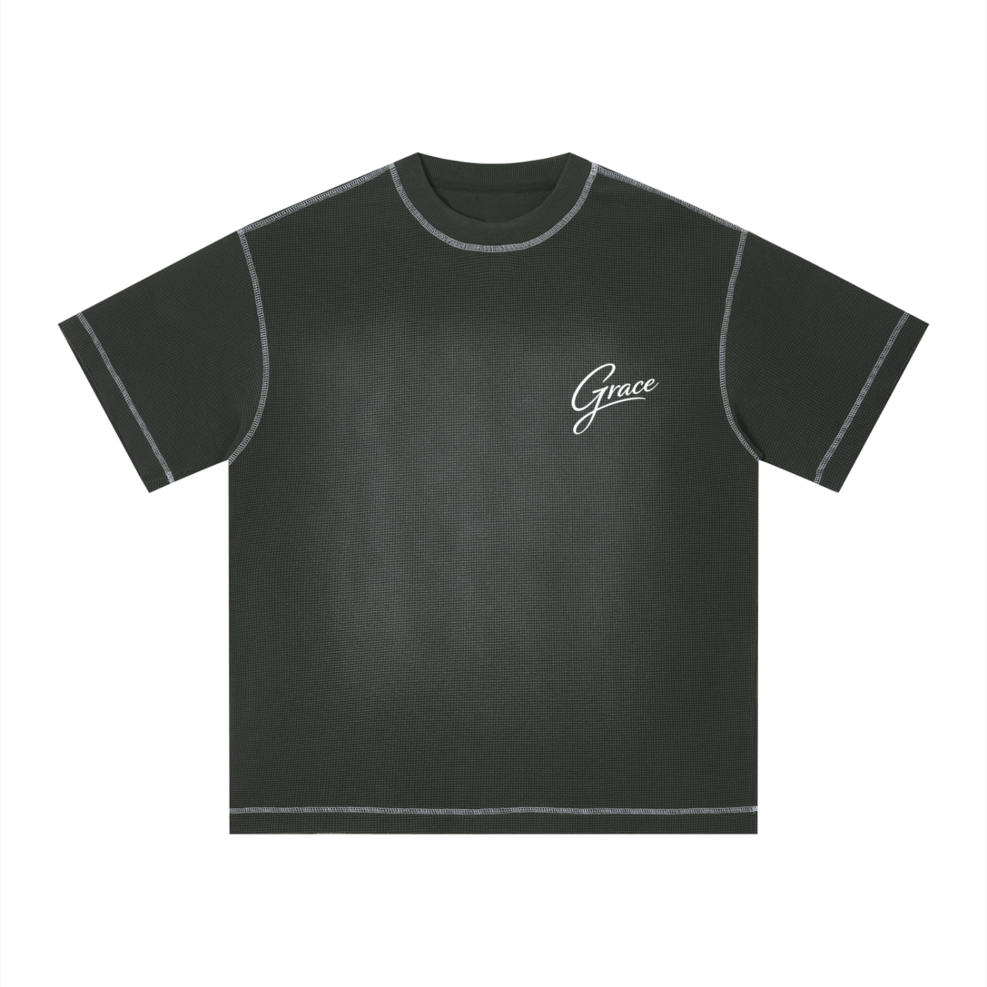 Set 1 Sunfade Waffle Boxy T-Shirt