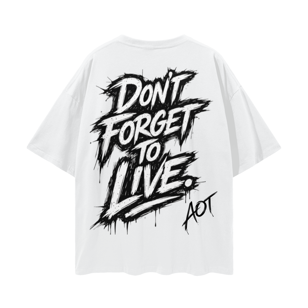 Streetwear Loose Drop Shoulder T-Shirt