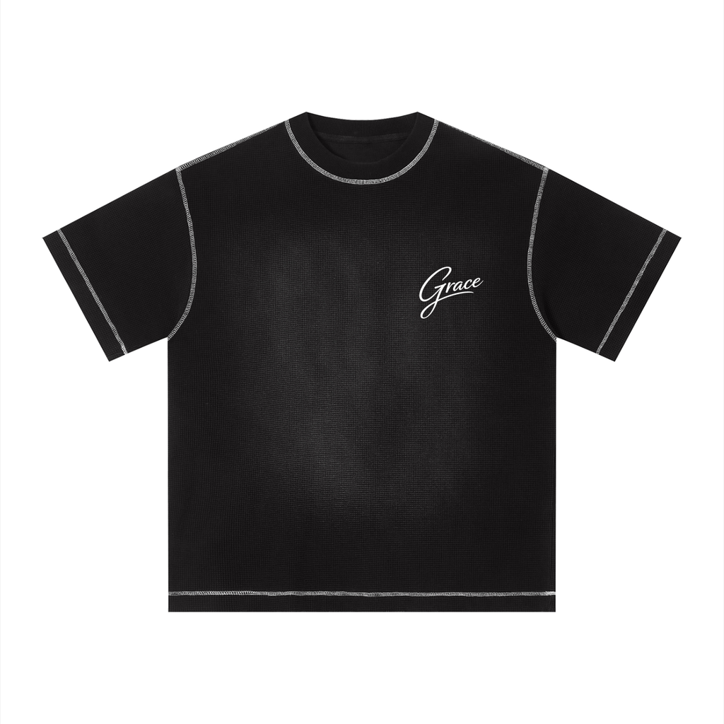 Set 1 Sunfade Waffle Boxy T-Shirt