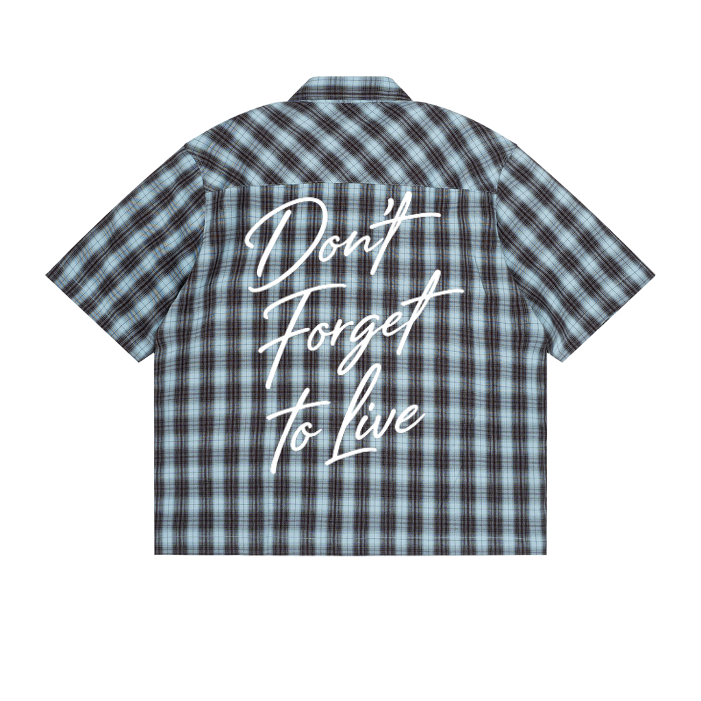 Unisex Boxy Plaid Short Sleeve Shirt