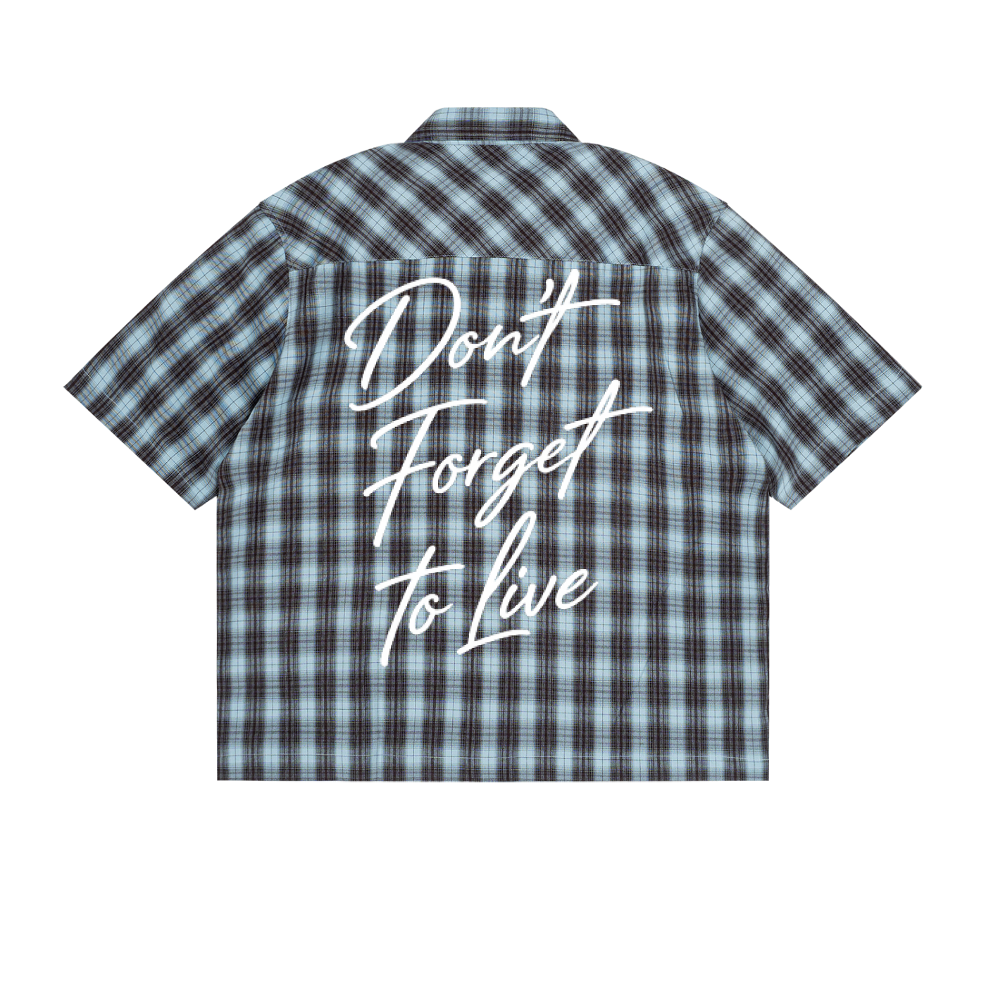 Unisex Boxy Plaid Short Sleeve Shirt