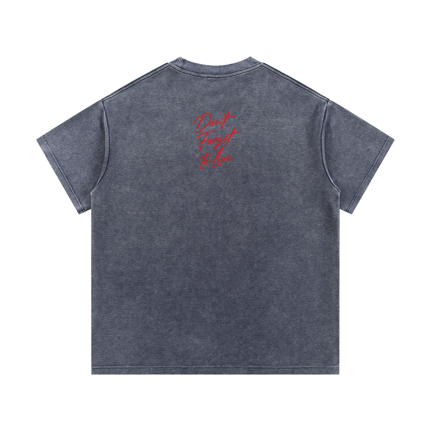 Grace everyday Script Waffle Knit T-Shirt