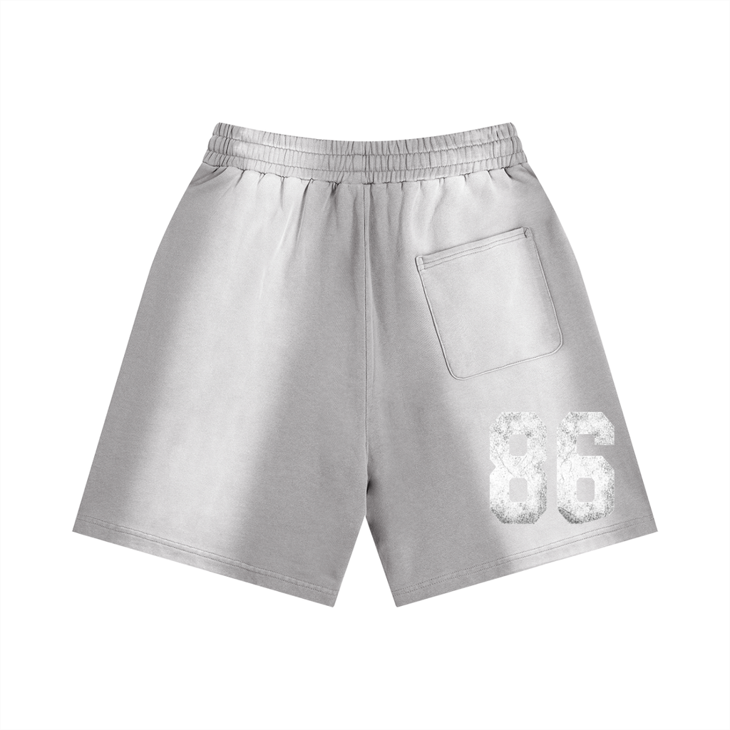 Sun Fade Distressed Shorts