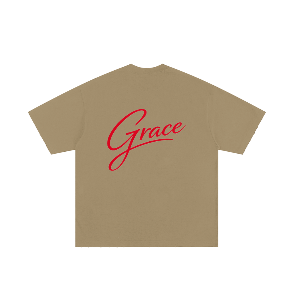 Heavyweight Hand-frayed T-Shirt