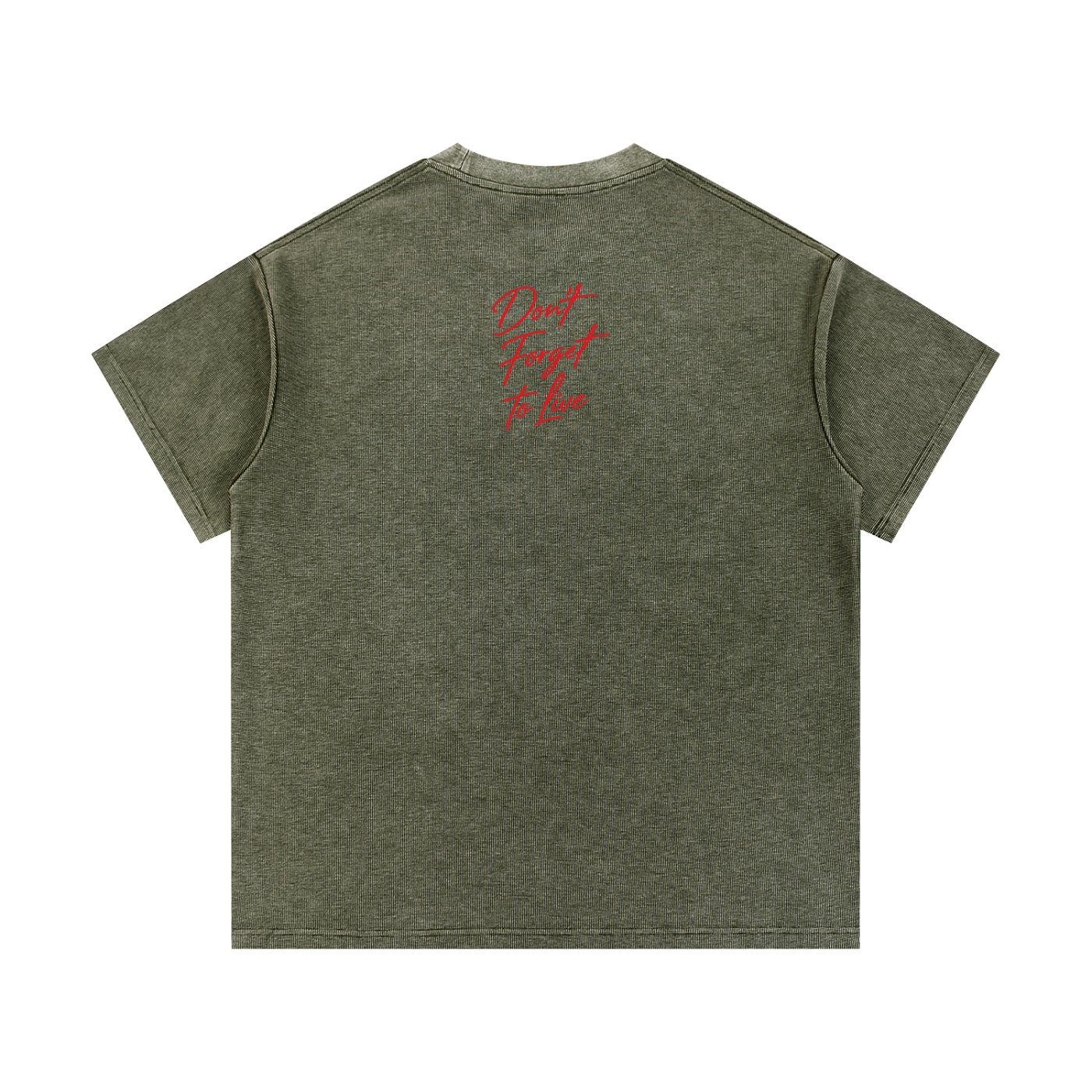 Grace everyday Script Waffle Knit T-Shirt
