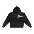 Hand-Frayed Sunfade Zip Hoodie