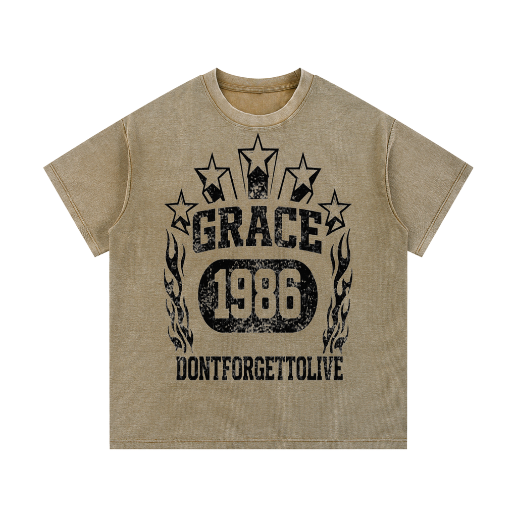 Grace 5Star Waffle Knit T-Shirt