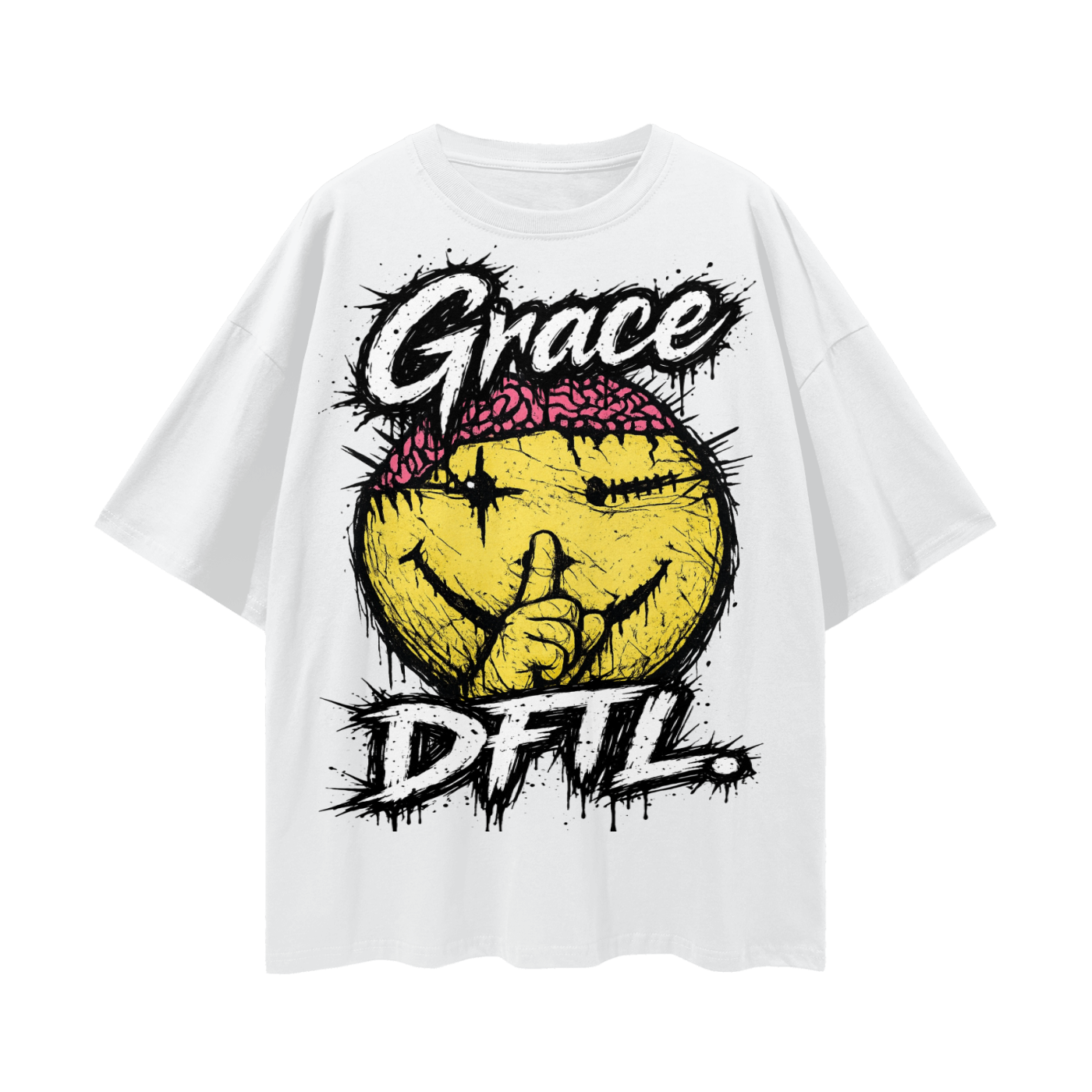 Streetwear Loose Drop Shoulder T-Shirt