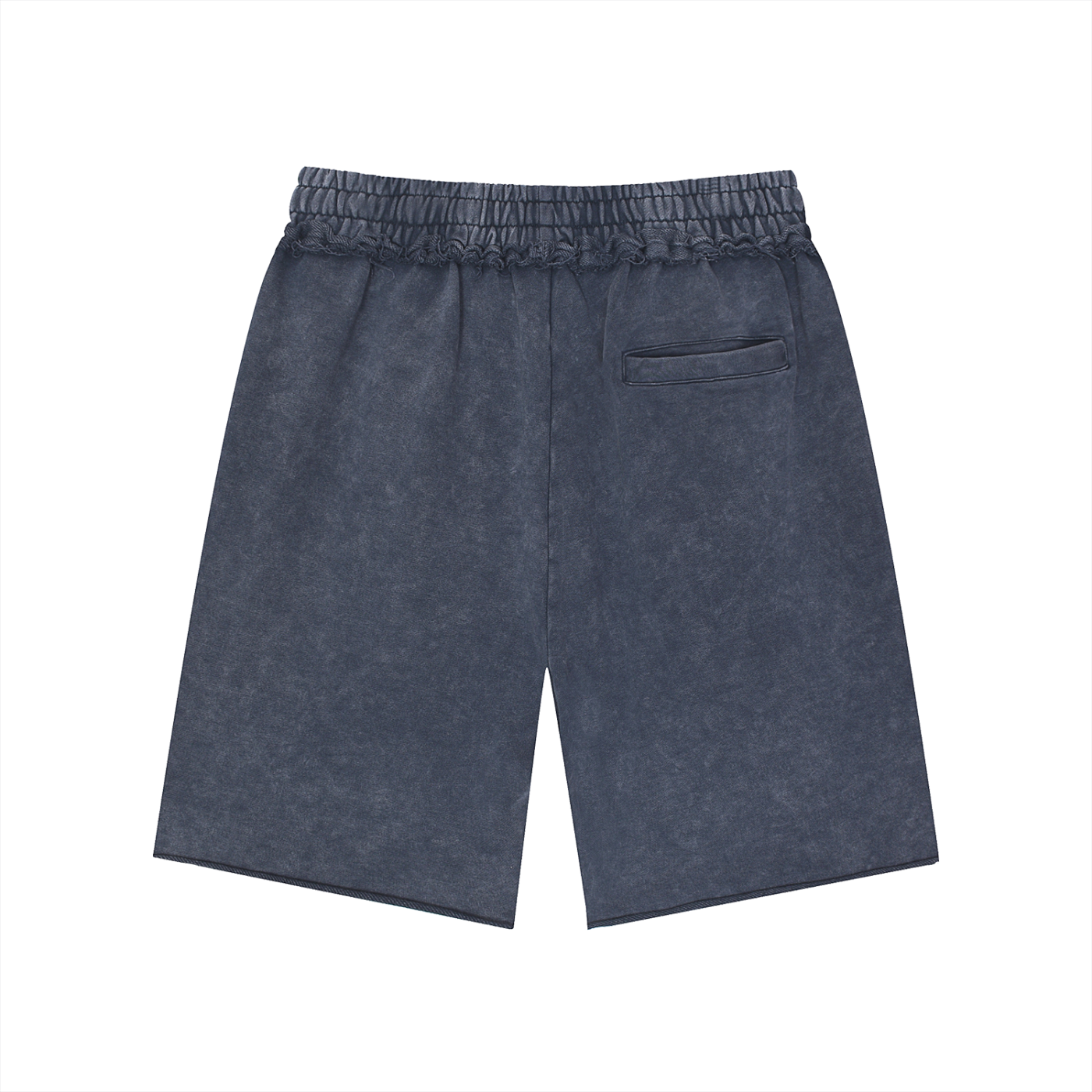 SET 3 Mineral Wash Raw Edge Shorts