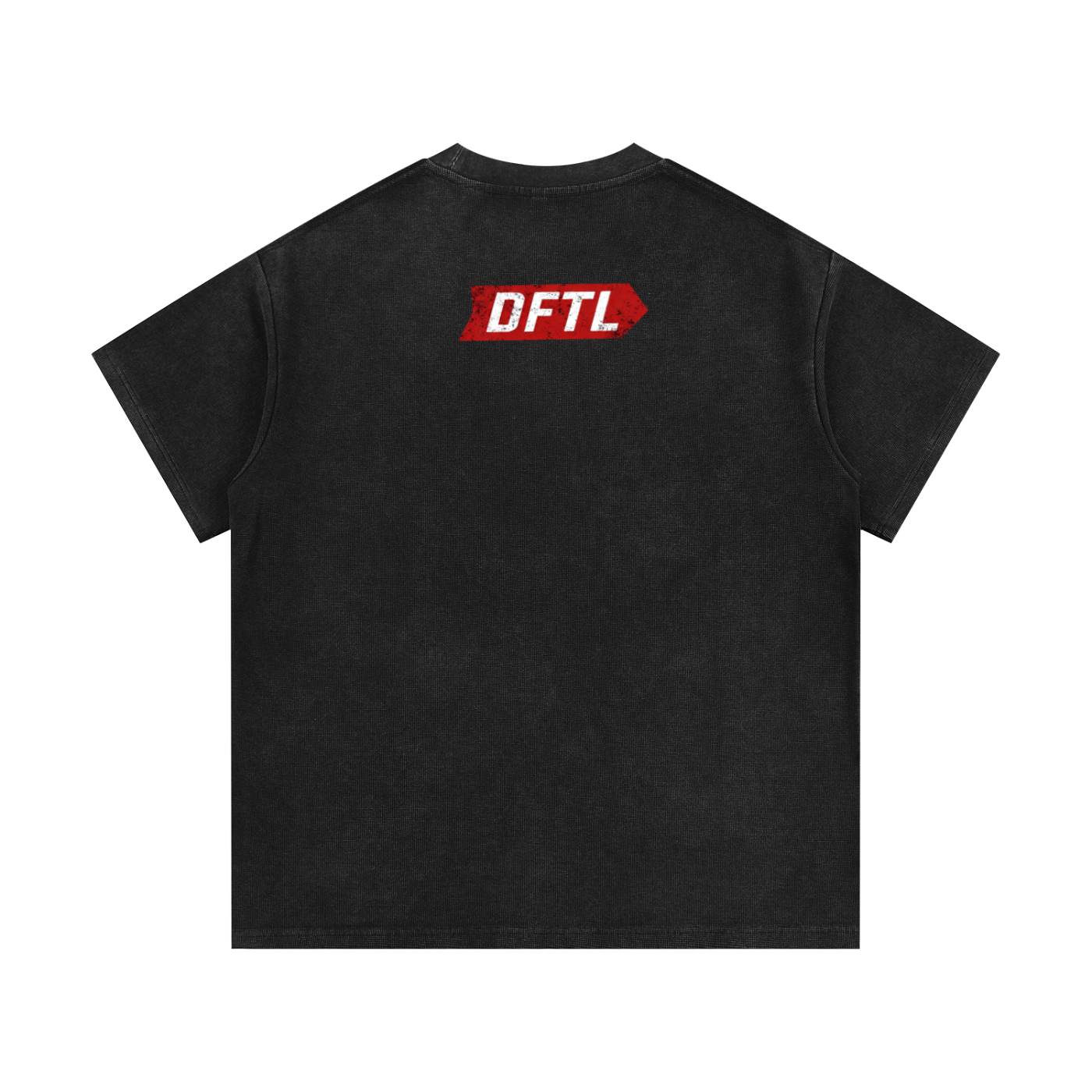 Mineral Wash Waffle Knit T-Shirt