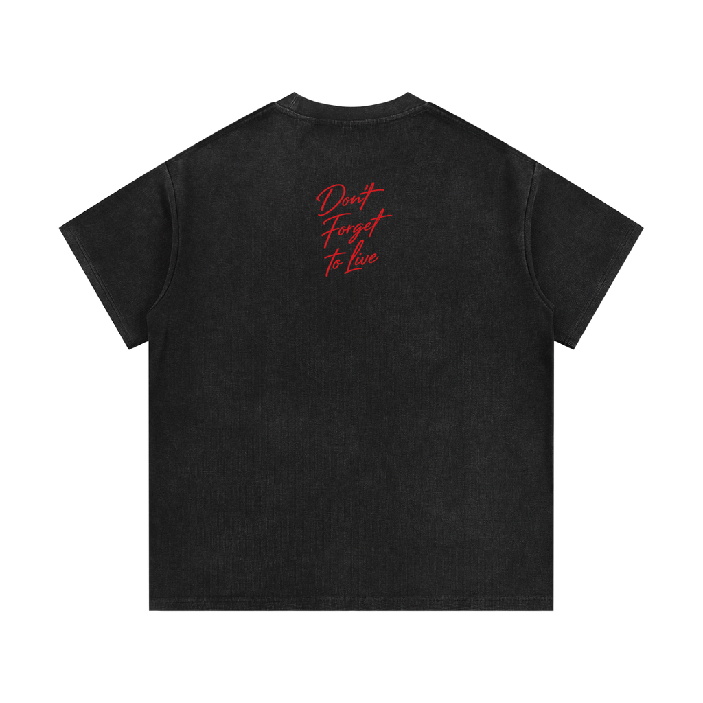 Grace everyday Script Waffle Knit T-Shirt