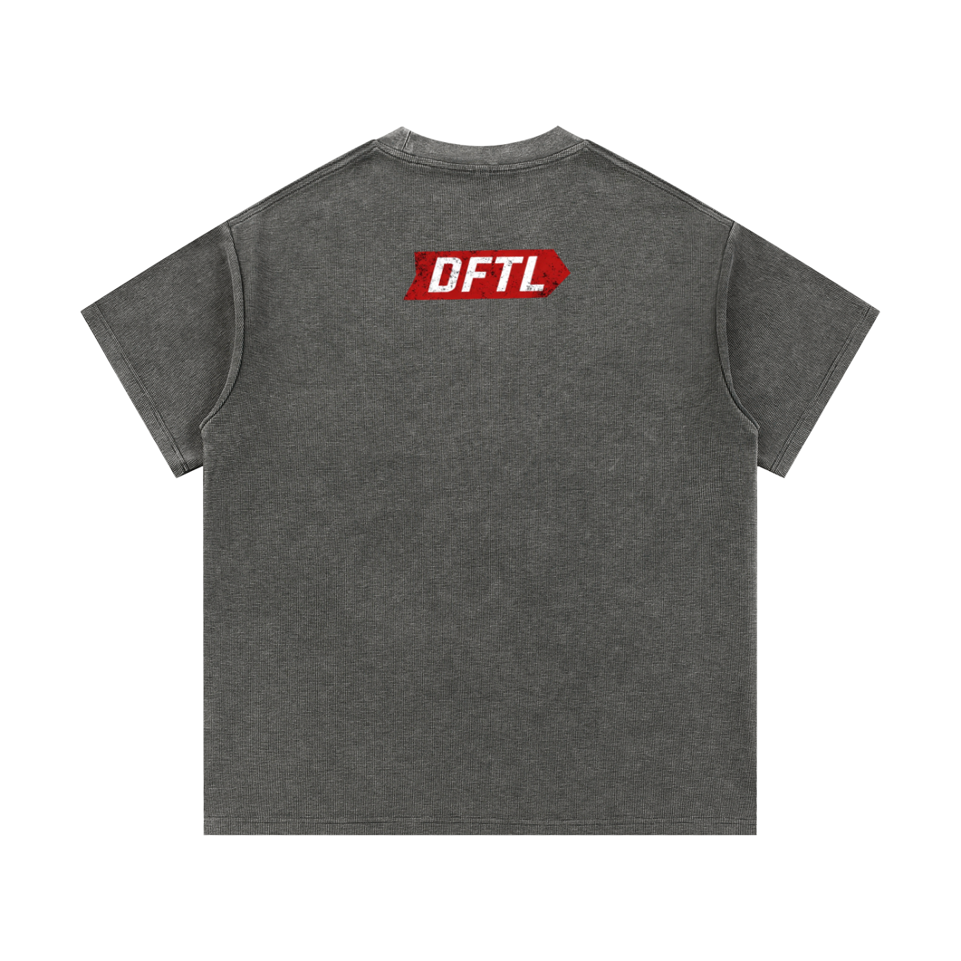 Mineral Wash Waffle Knit T-Shirt