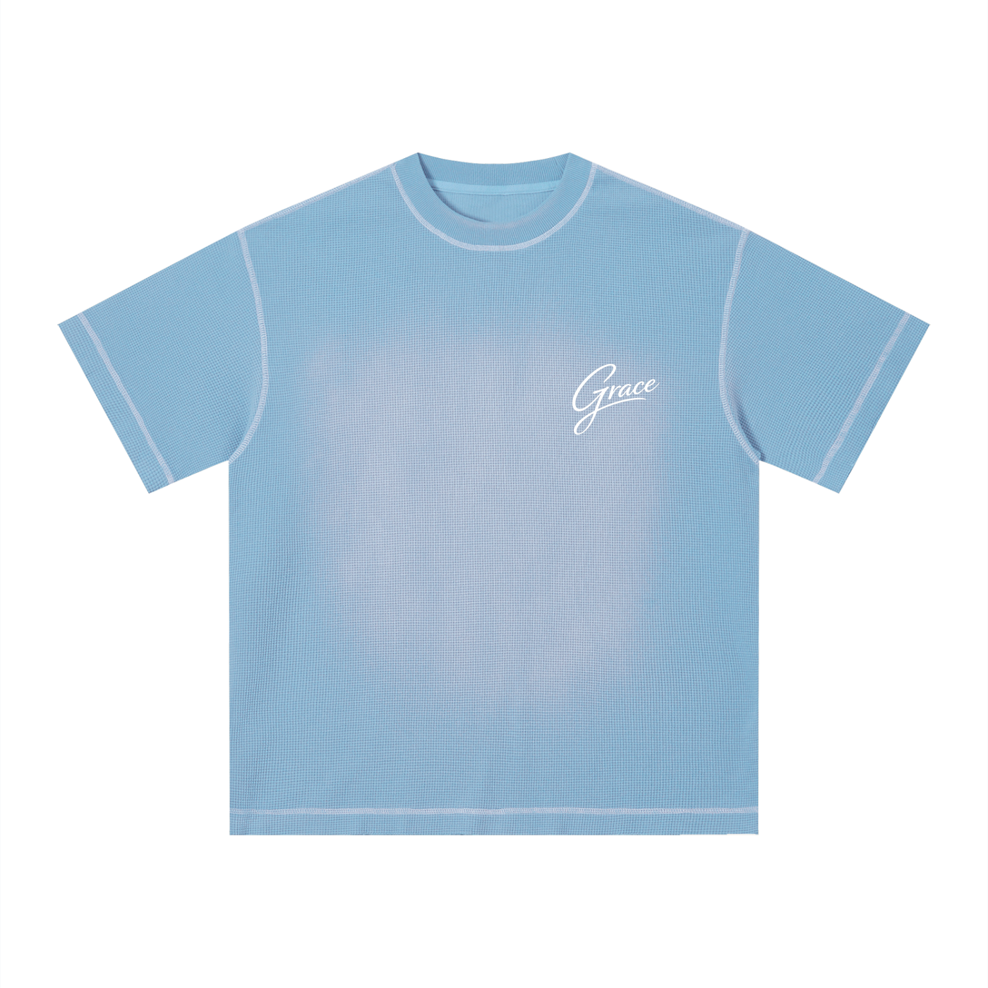Set 1 Sunfade Waffle Boxy T-Shirt