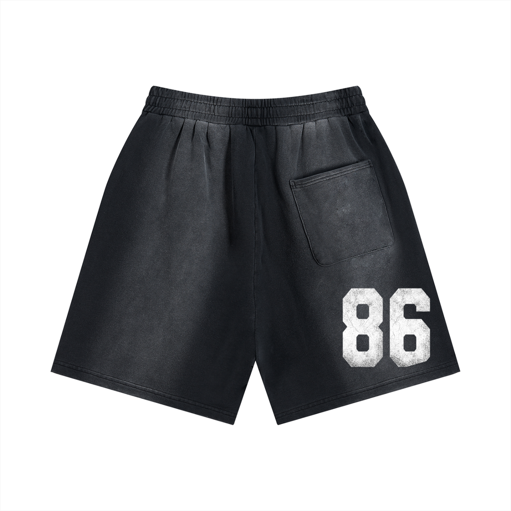 Sun Fade Distressed Shorts