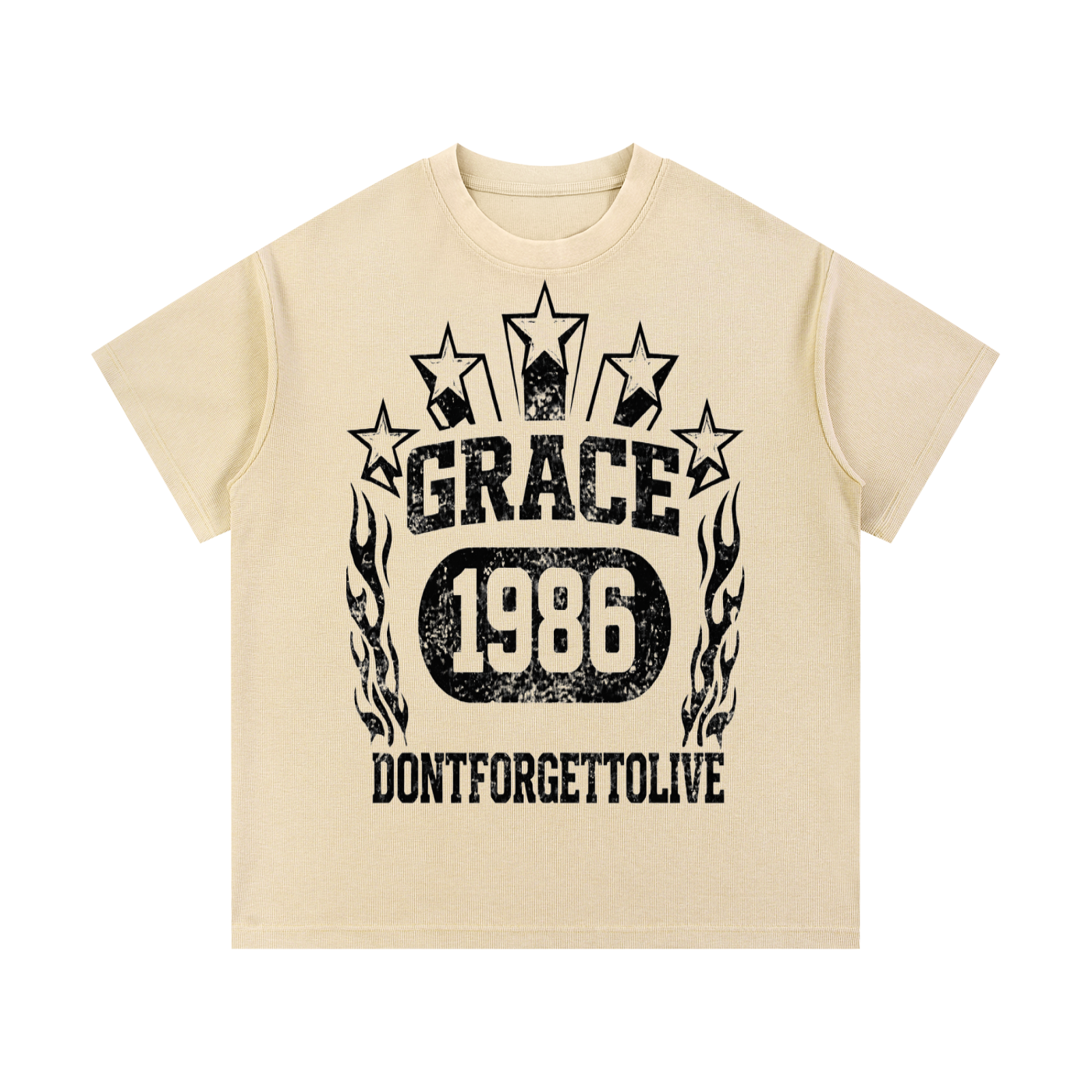Grace 5Star Waffle Knit T-Shirt