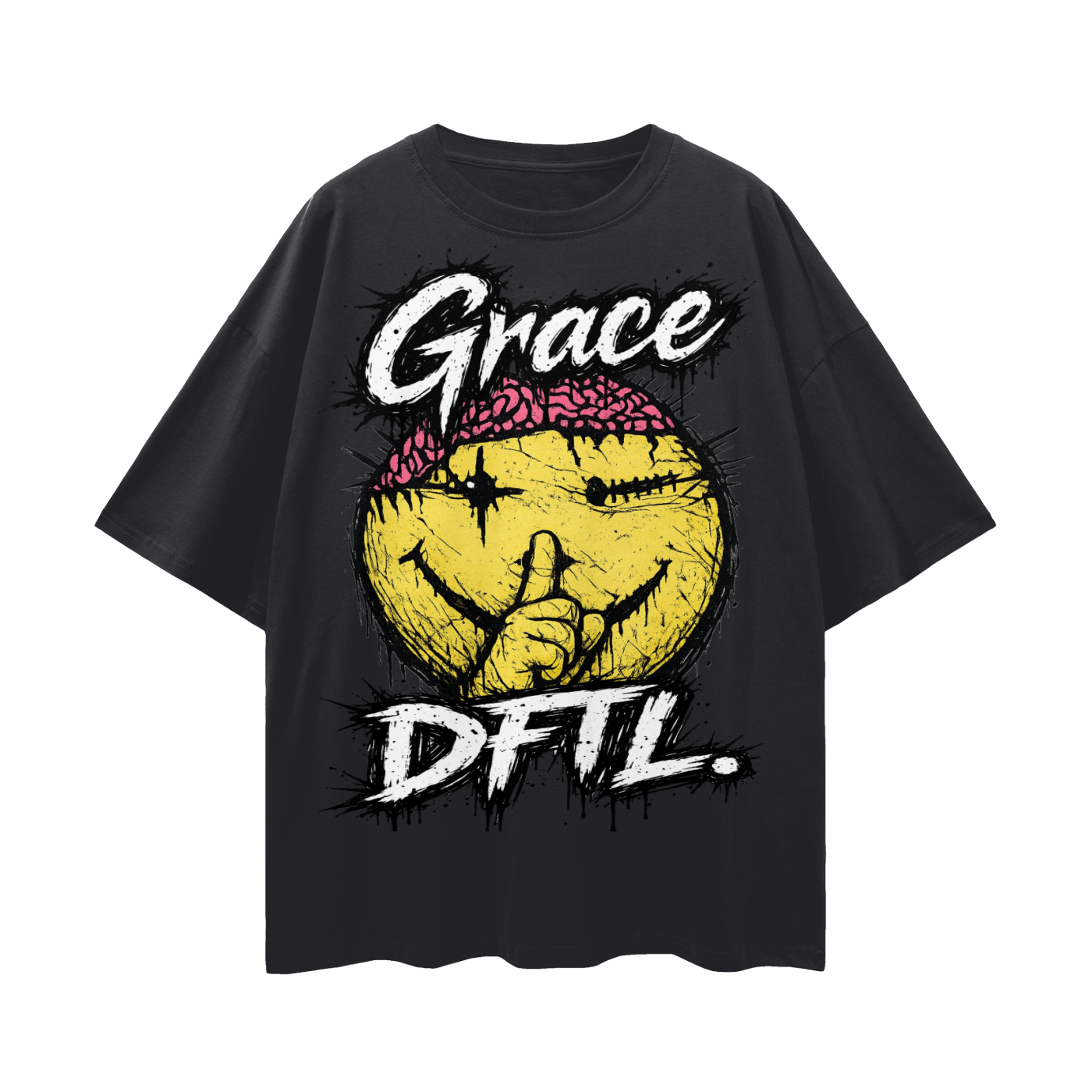Streetwear Loose Drop Shoulder T-Shirt