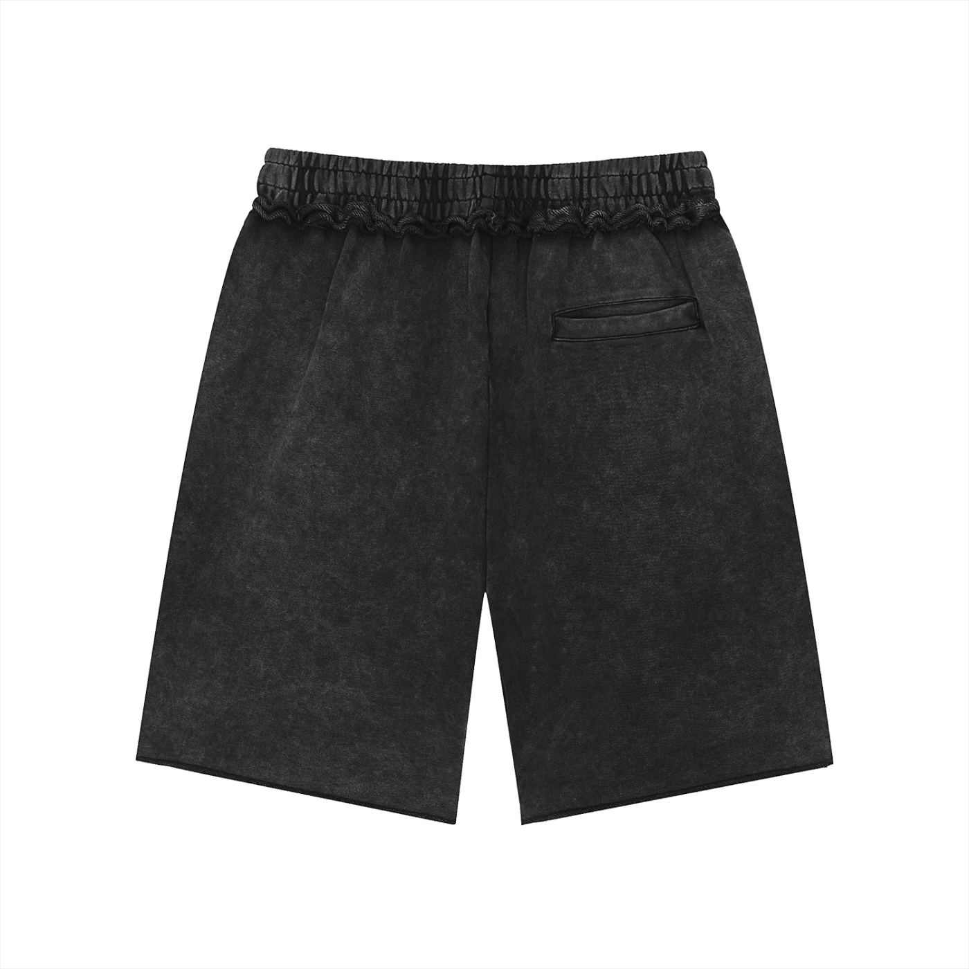 SET 3 Mineral Wash Raw Edge Shorts