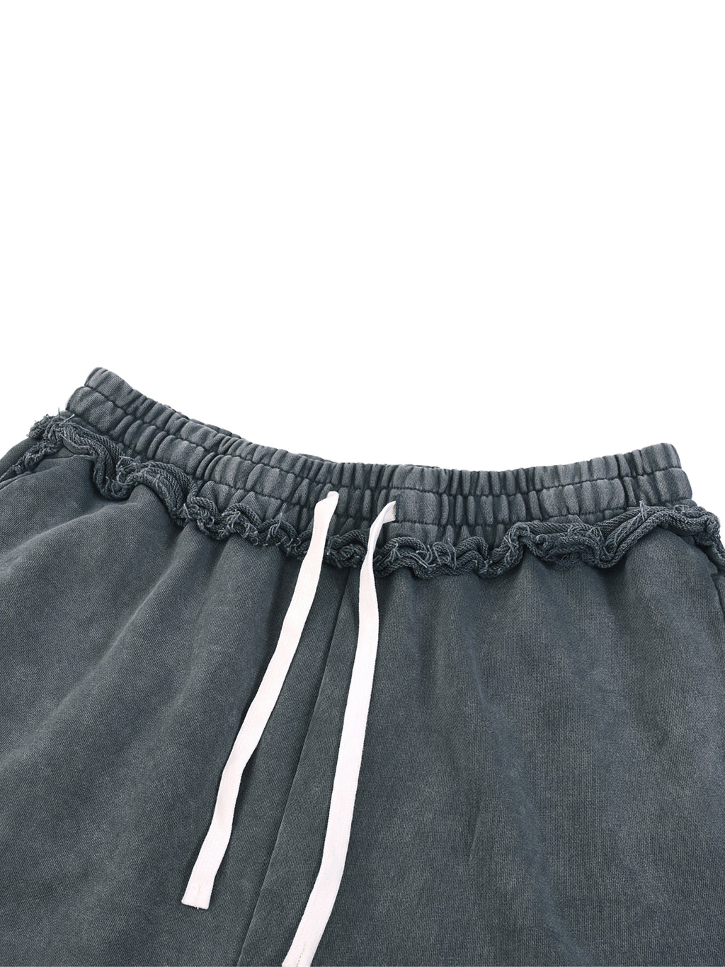 SET 3 Mineral Wash Raw Edge Shorts