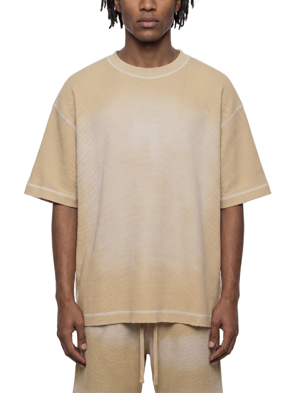 Set 1 Sunfade Waffle Boxy T-Shirt